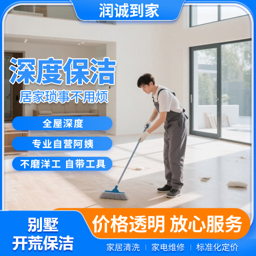 别墅开荒保洁